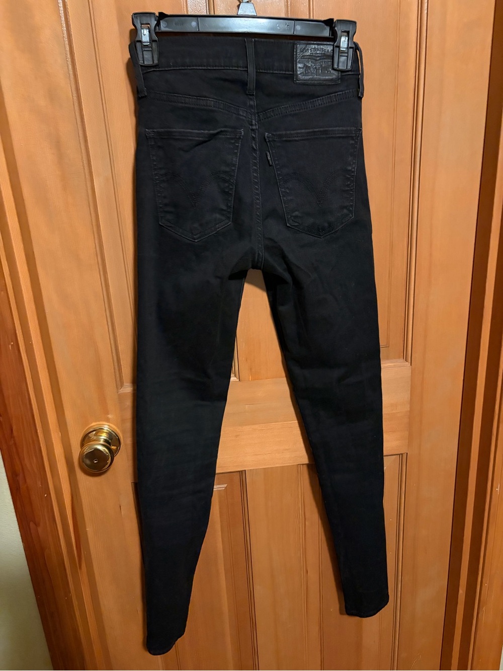 Levi’s Mile High Black Skinny Jeans - Picture 6 of 6